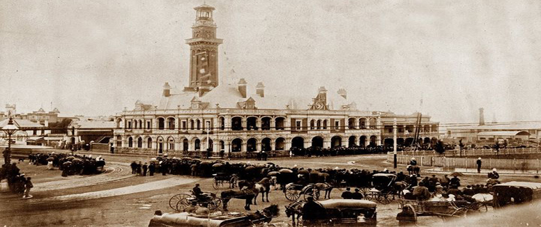 The opening of the MFB headquarters in 1893